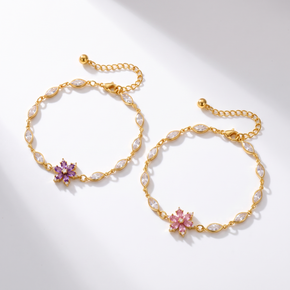 Pulseira com Flor Personalizada